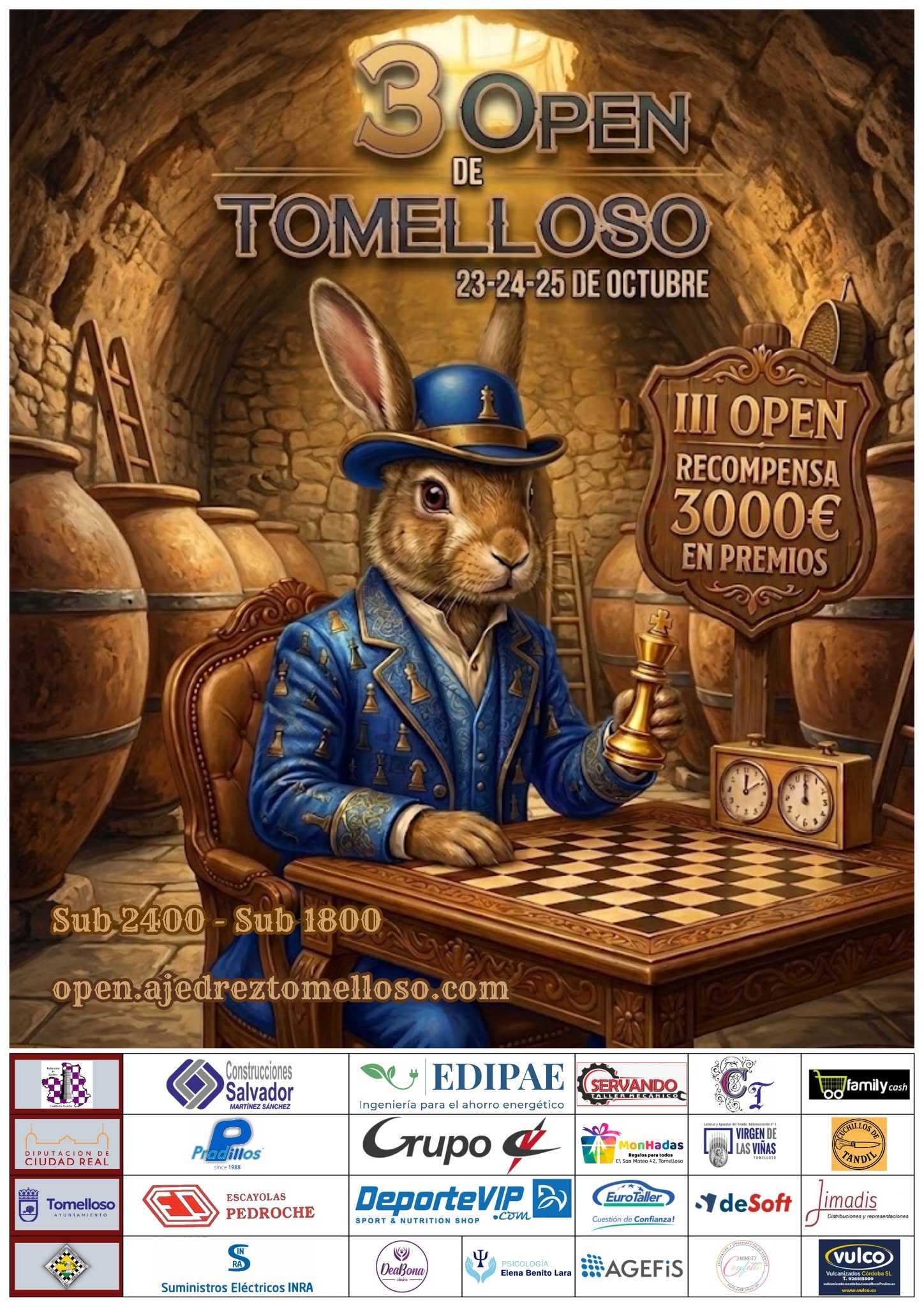 III Open Tomelloso - cartel