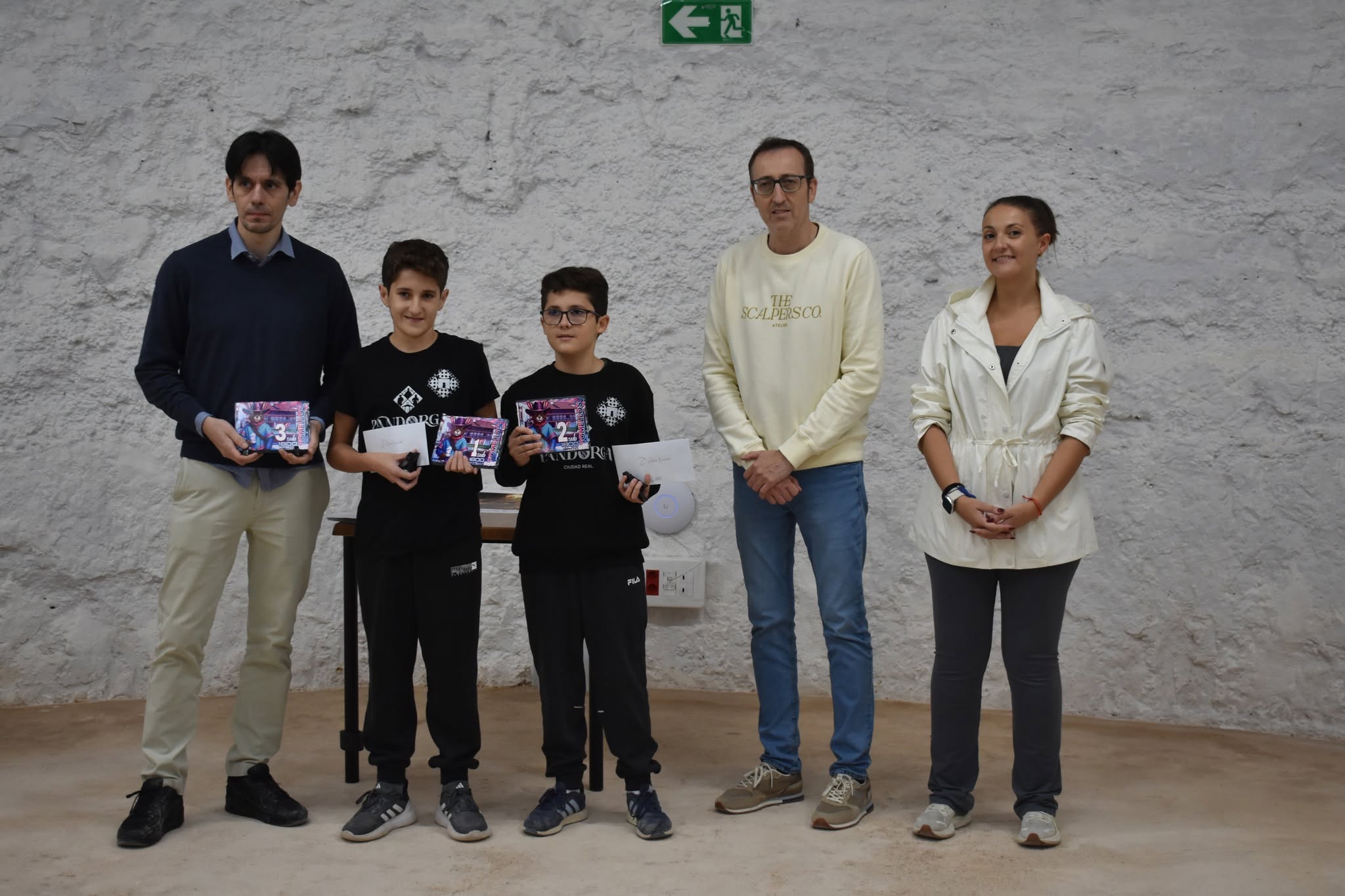 Hermanos Ramos Cabezas en el podium
