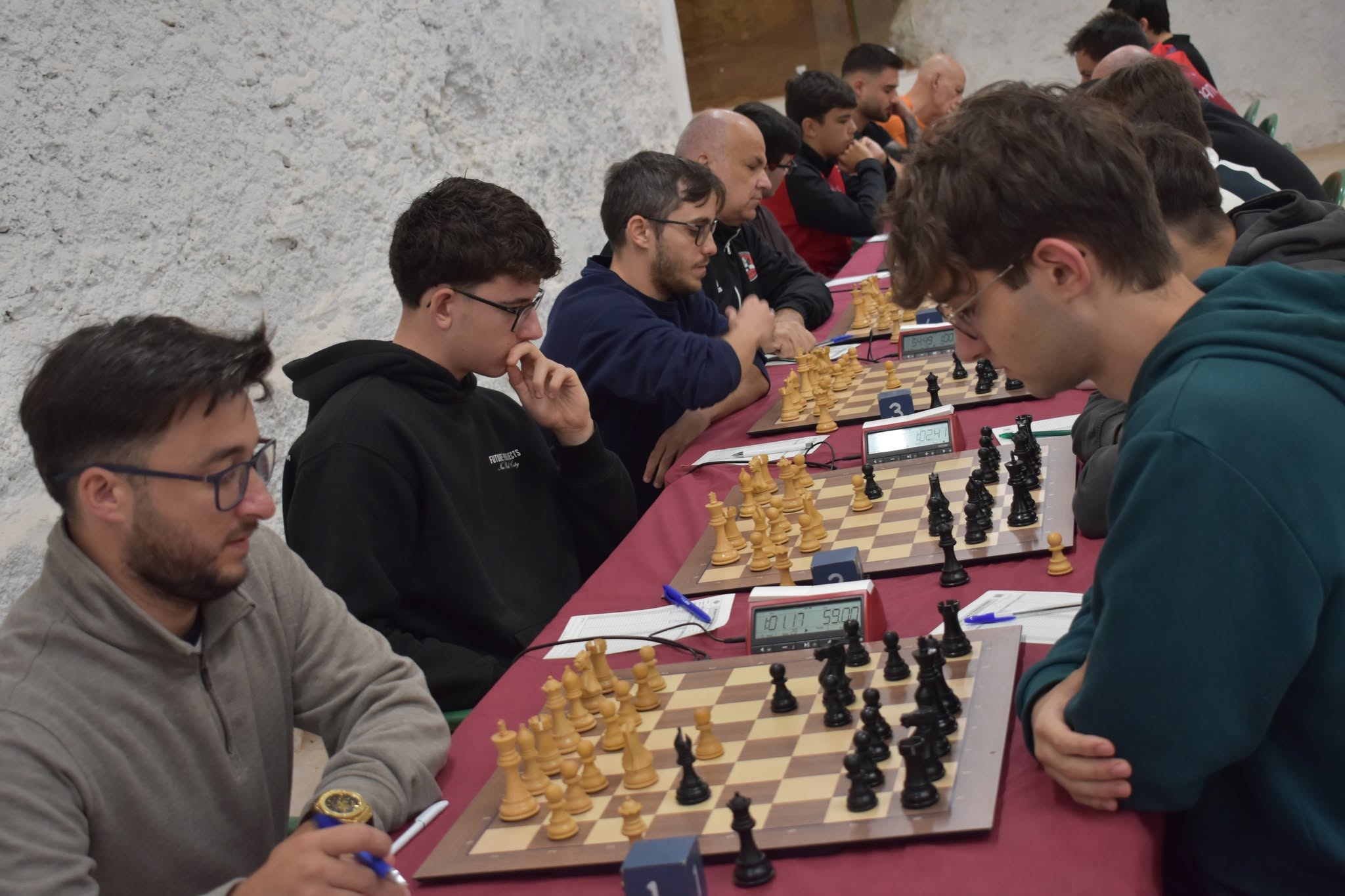 Jugadores del III Open Ciudad de Tomelloso