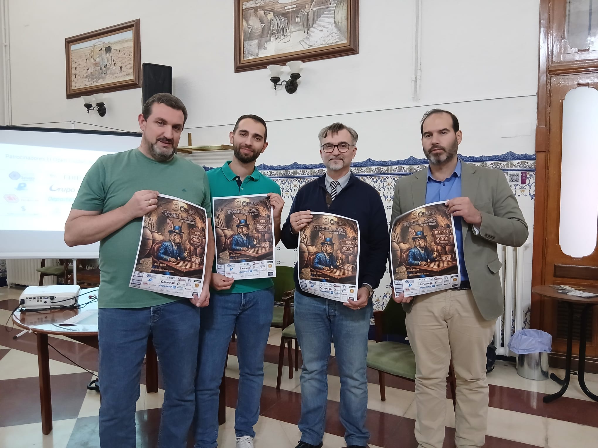 Presentación del III Open Ajedrez Tomelloso