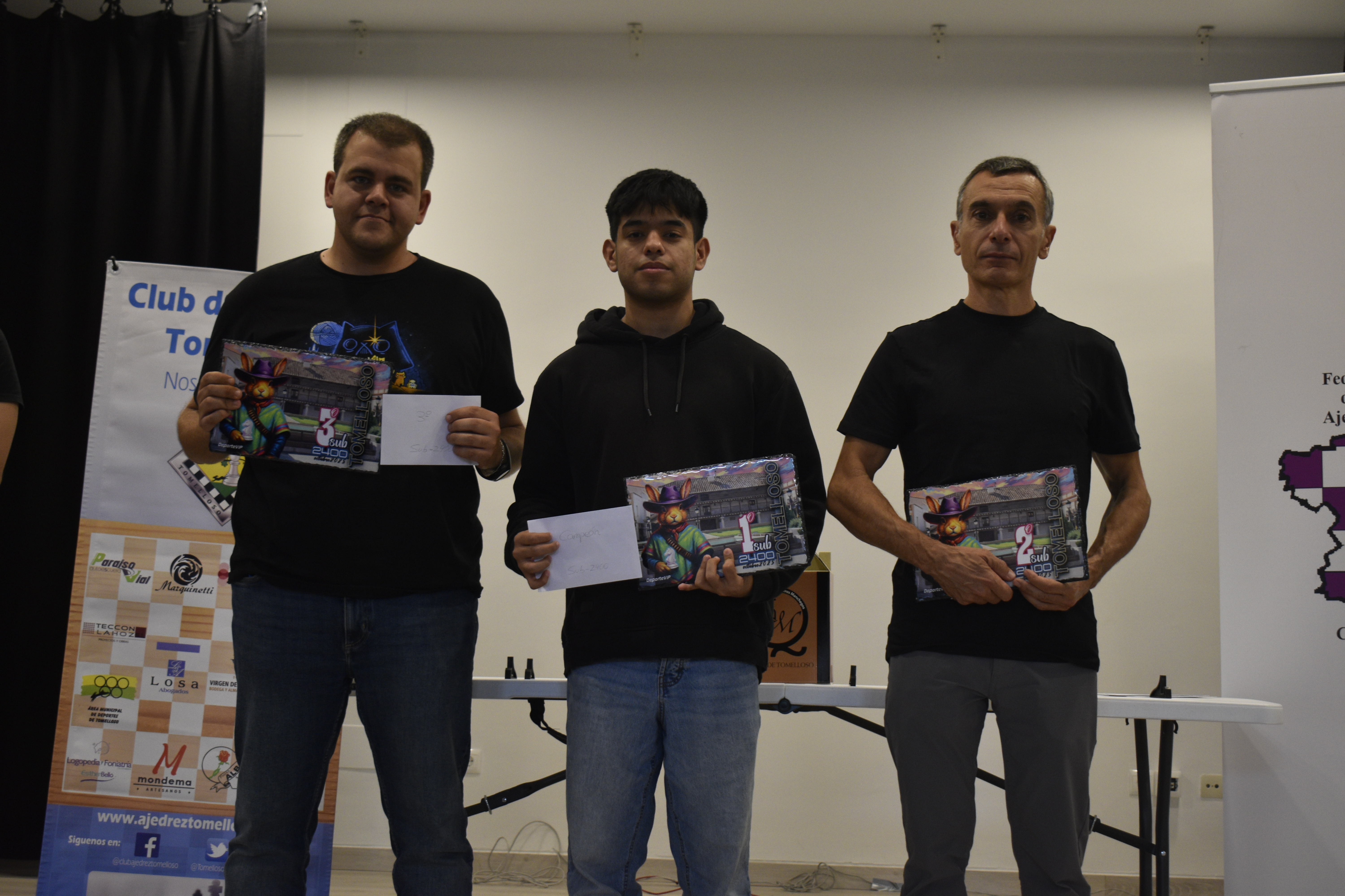 Imagen Trofeos II Open Ajedrez Tomelloso