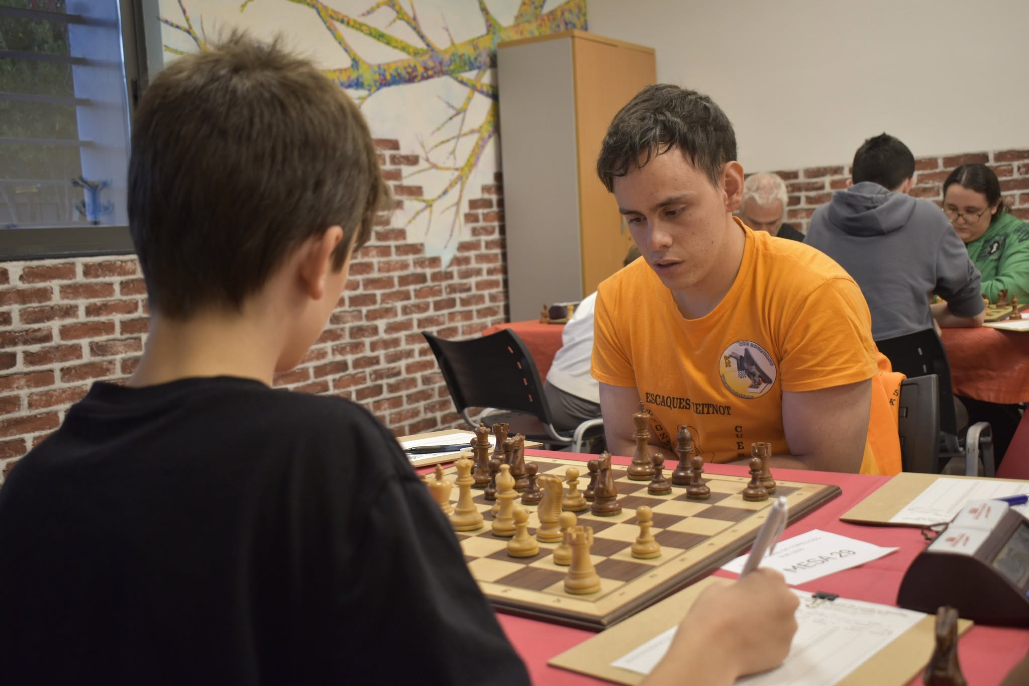 Juan Luis Polaino en el Open Ajedrez Tomelloso