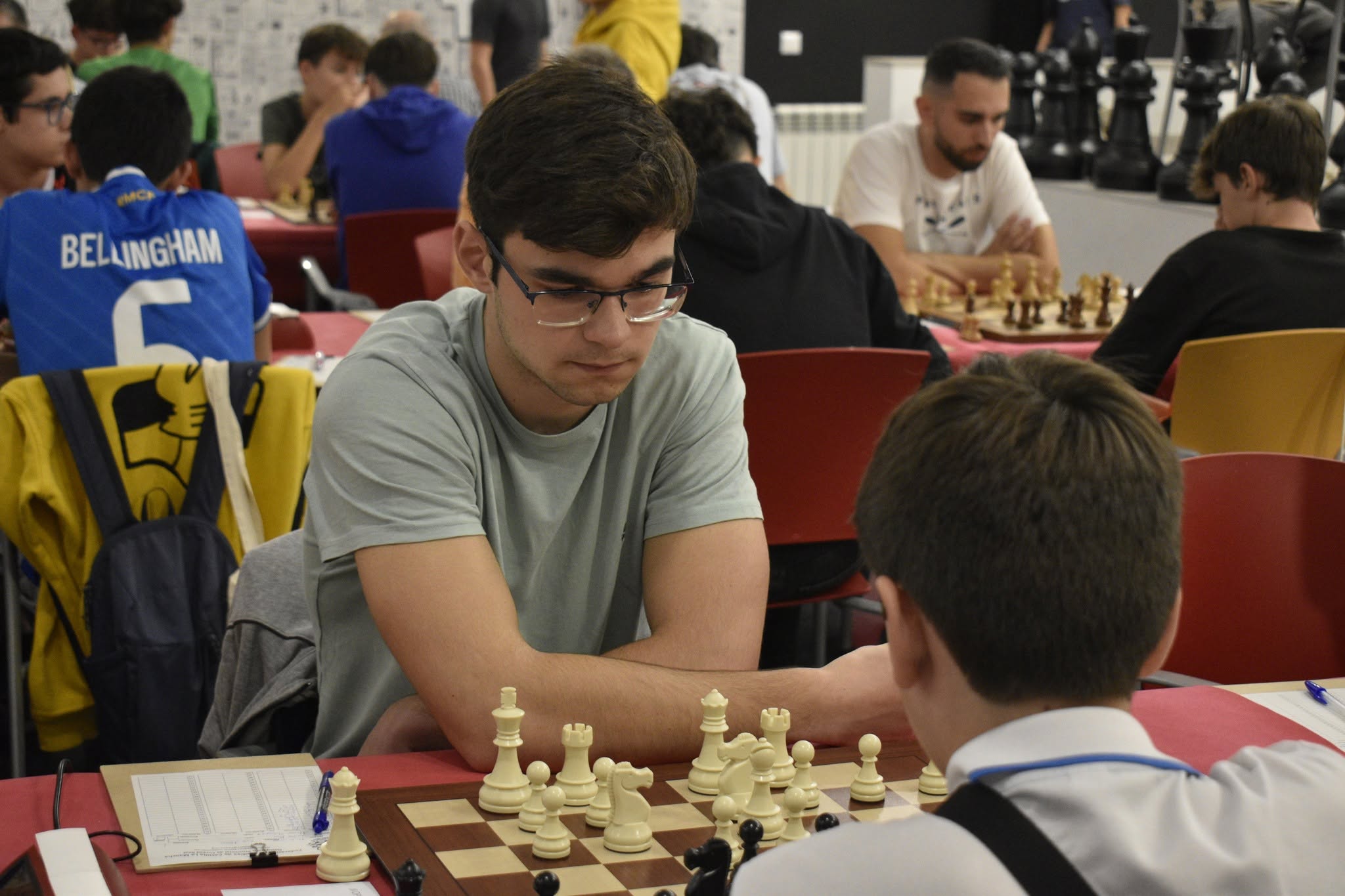 Jaime Peco en el II Open Ajedrez Tomelloso