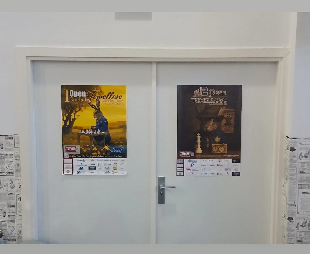 Cartel II Open Ajedrez Tomelloso
