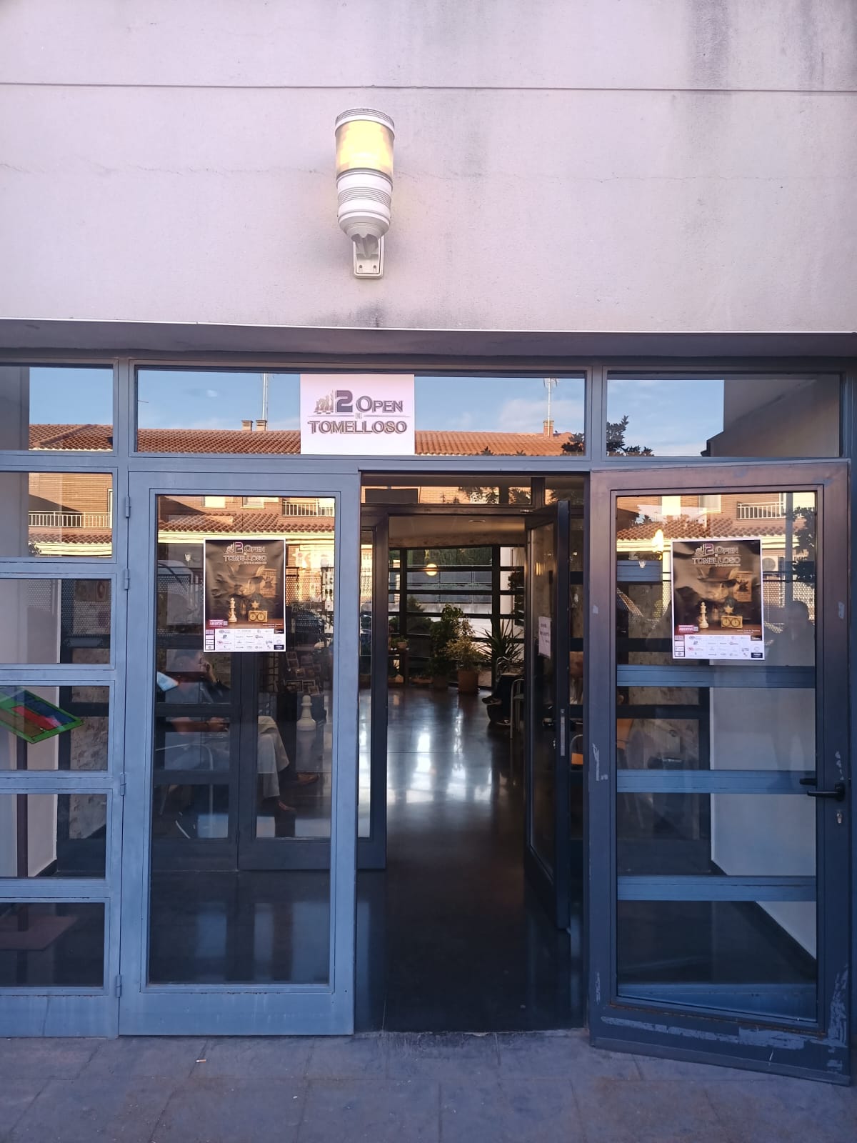 Entrada al II Open Ajedrez Tomelloso