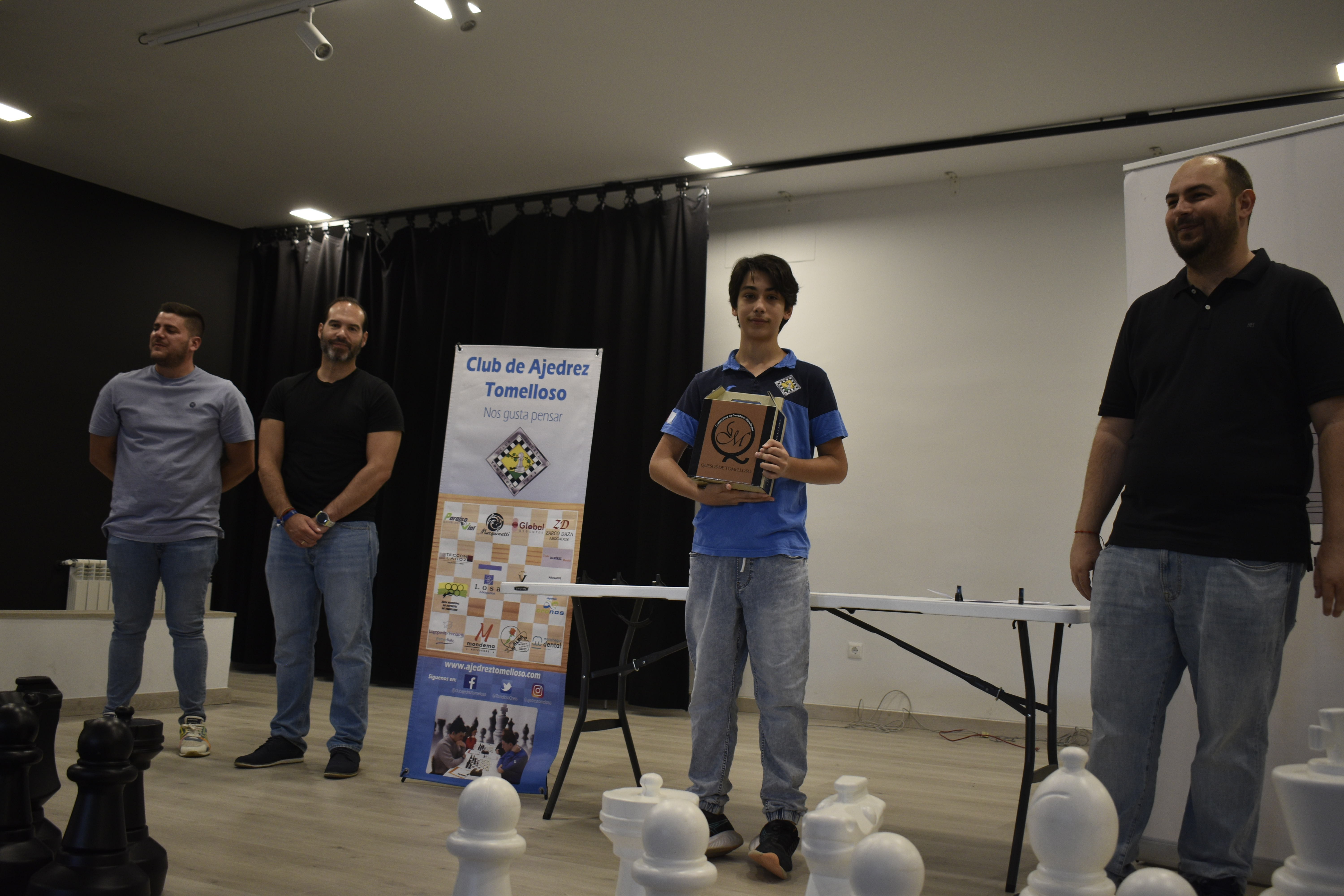 Premiado Sorteo Queso - II Open Ajedrez Tomelloso
