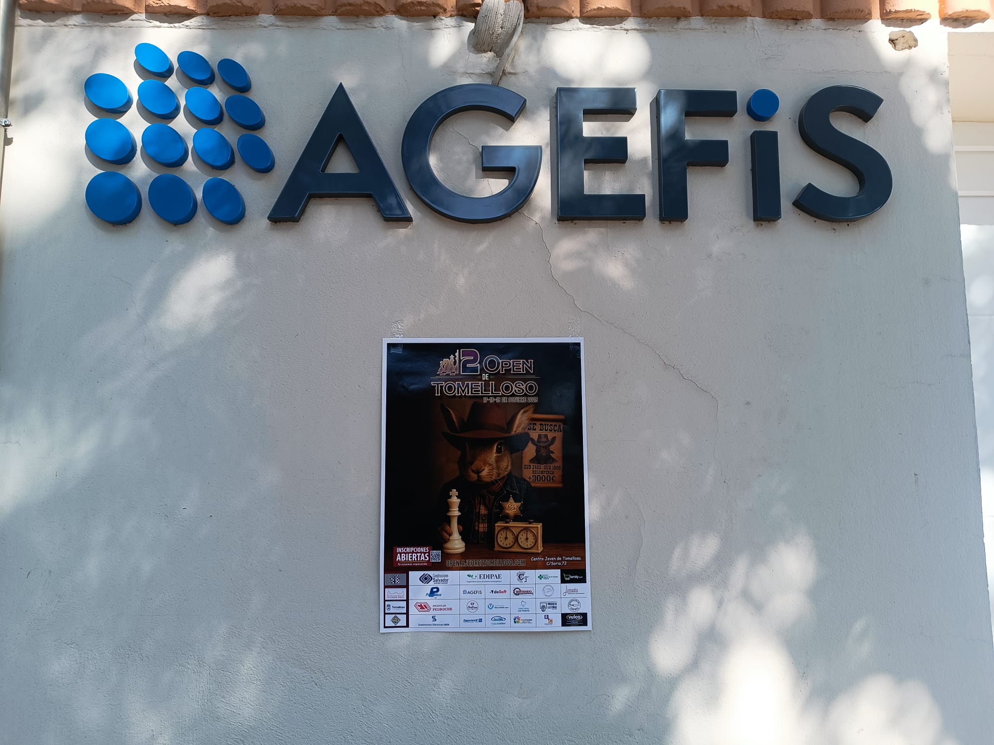 Agefis - Colaborador II Open Ajedrez Tomelloso